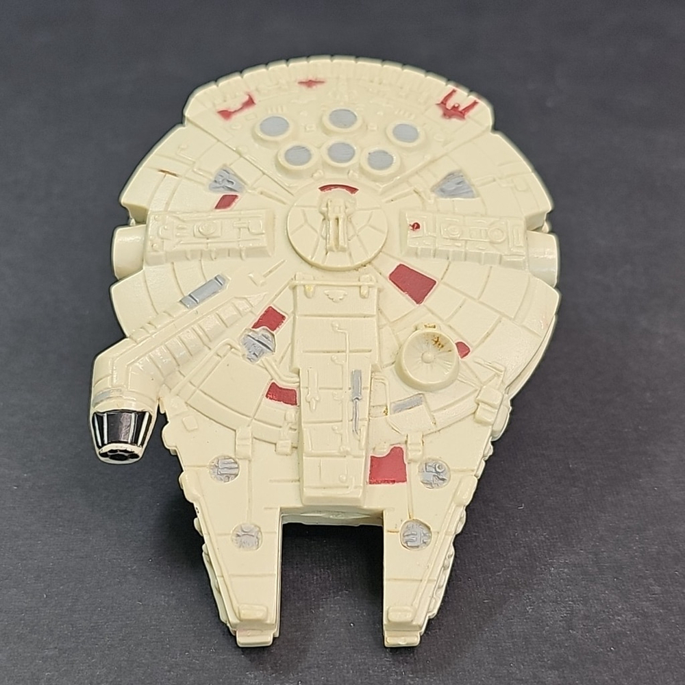 Vintage 1996 Millennium Falcon Gyro Taco Bell Toy Made By Applause Read
